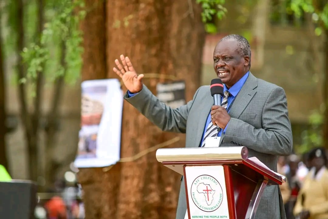 The Centre Director giving speech During the 40 years annivesary