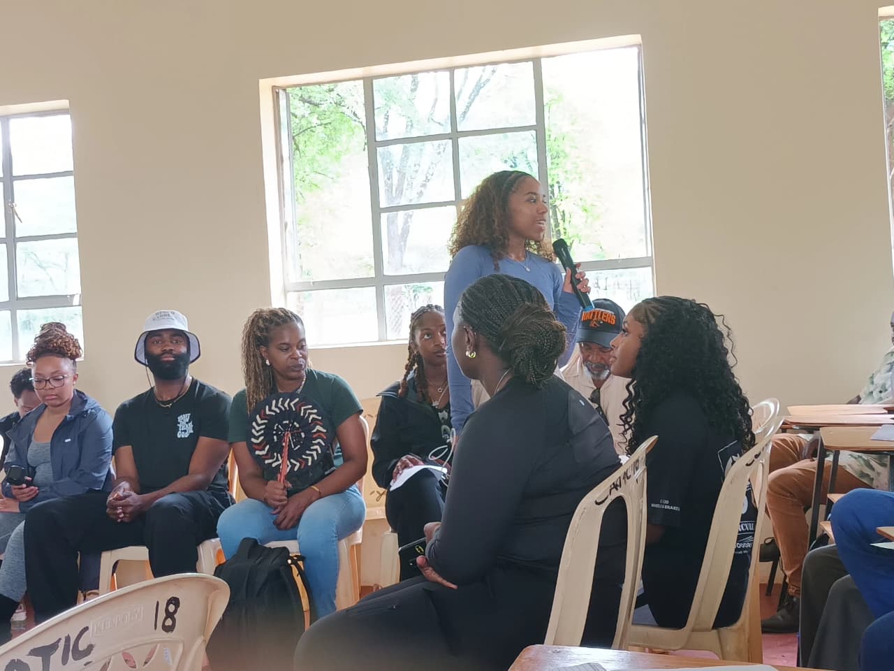 A very interactive session between our CATIC students and students from Florida A&M University