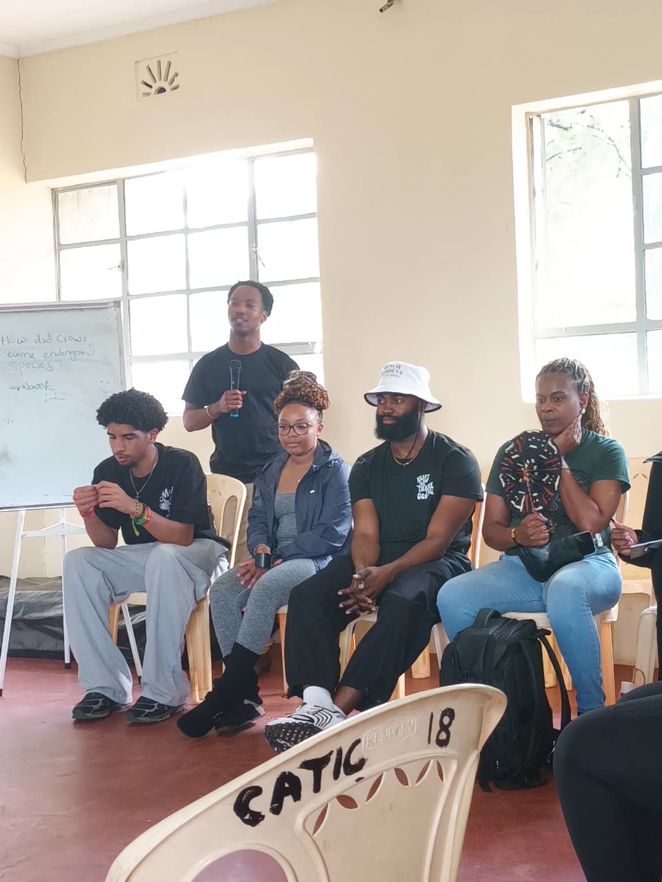 A very interactive session between our CATIC students and students from Florida A&M University